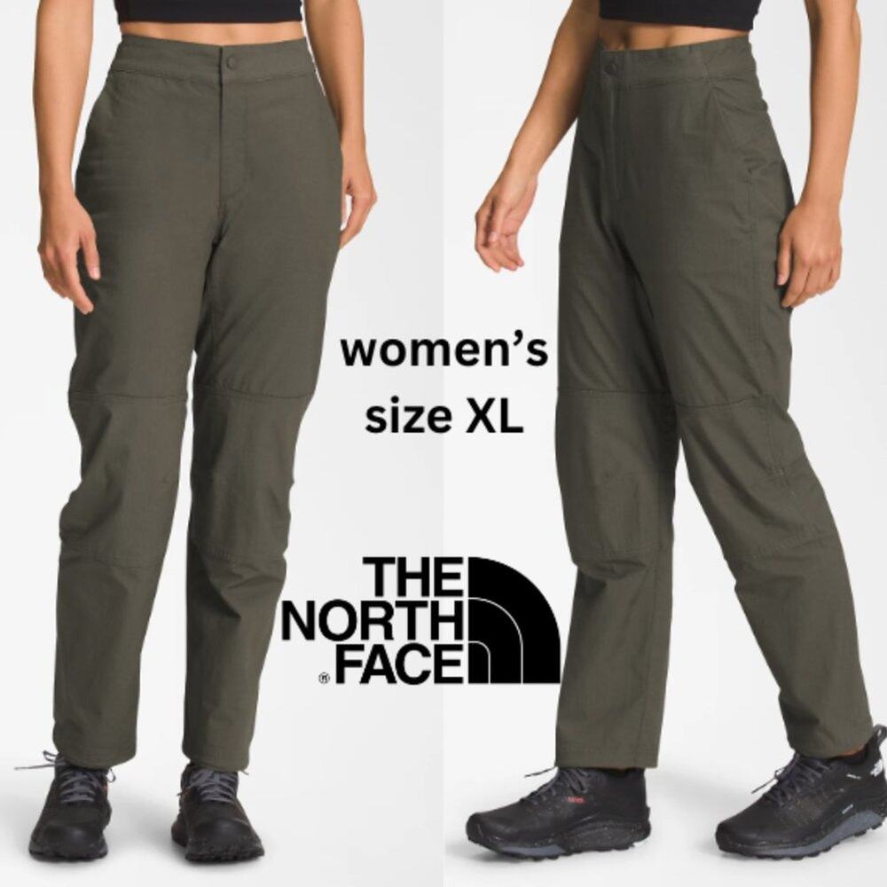 THE NORTH FACE - women's hiking pants - sage green - SIZE XL